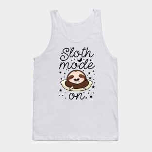 Sloth Mode On Tank Top